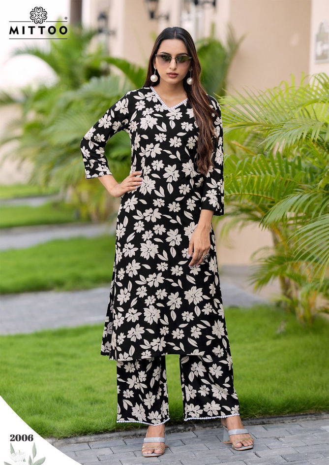 Sulekha By Mittoo Rayon Printed Kurti With Bottom Wholesale Price In Surat